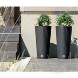 Matera Tubus Rato Cafe 40x76.3cm Cónica Tradicionales De Piso - Materas y Macetas | Bylmo