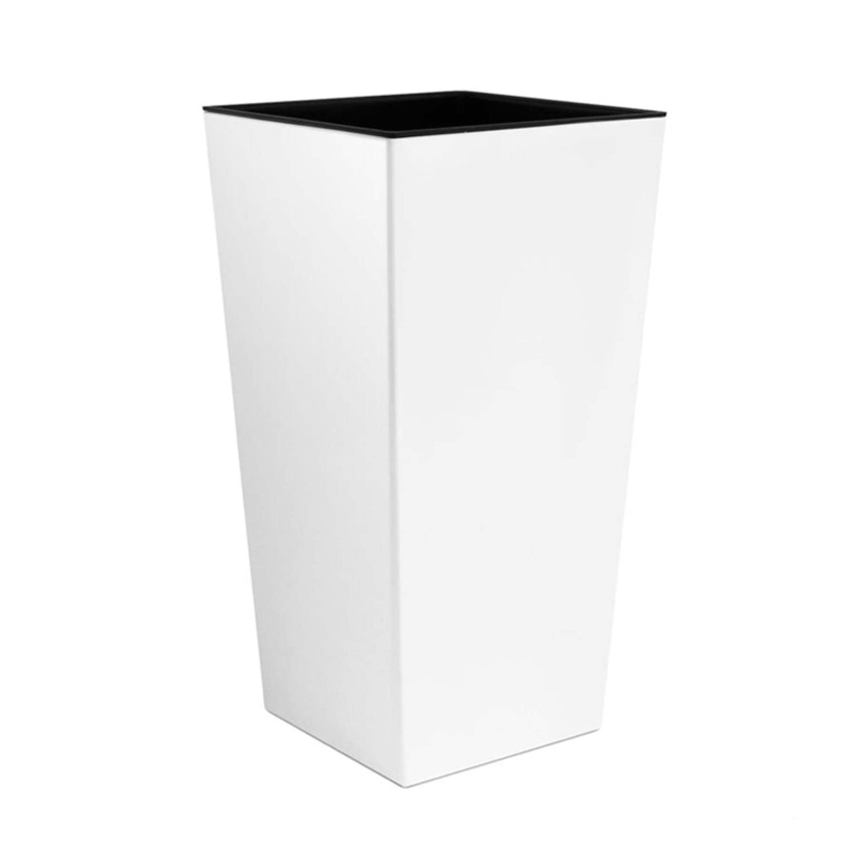 Matera Urbi Blanco 22x42cm Cuadrada Tradicionales De Piso - Materas y Macetas | Bylmo