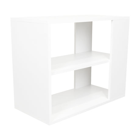 Mesa Auxiliar Garden Blanco 60x50cm Rectangular con Patas - Mesas Auxiliares | Bylmo