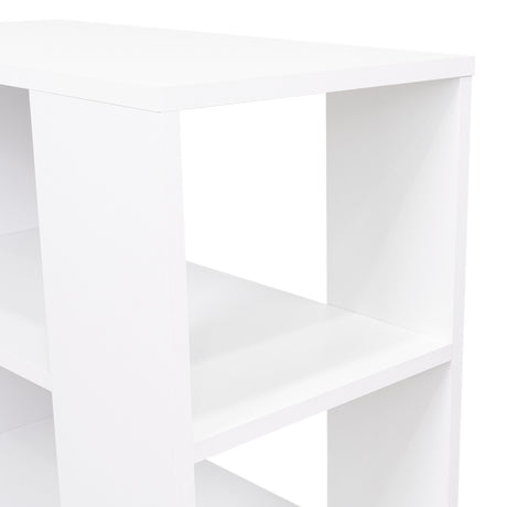Mesa Auxiliar Garden Blanco 60x50cm Rectangular con Patas - Mesas Auxiliares | Bylmo