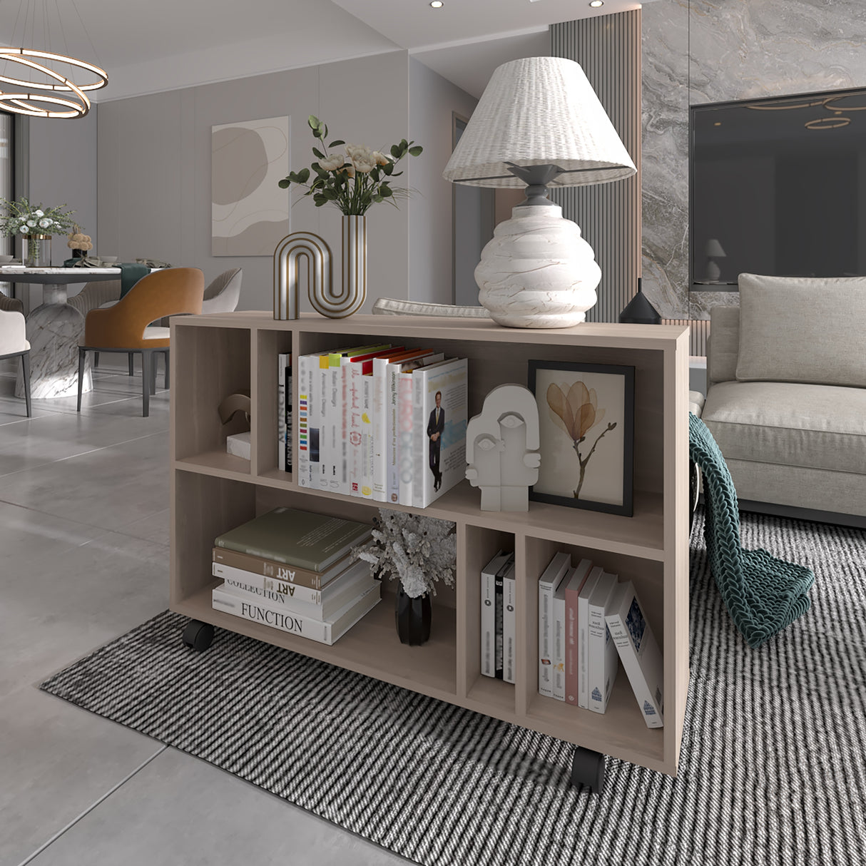 Mesa Auxiliar Joge Bardolino 95x64.5cm Rectangular con Rectangular - Mesas Auxiliares | Bylmo