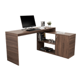 Escritorio en L Axis Milan 151.5x76.5cm con Organizador de Libros y Archivador - Escritorios | Bylmo