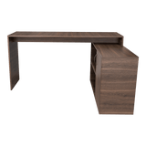 Escritorio en L Axis Milan 151.5x76.5cm con Organizador de Libros y Archivador - Escritorios | Bylmo