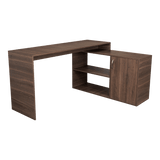 Escritorio en L Axis Milan 151.5x76.5cm con Organizador de Libros y Archivador - Escritorios | Bylmo