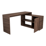 Escritorio en L Axis Milan 151.5x76.5cm con Organizador de Libros y Archivador - Escritorios | Bylmo