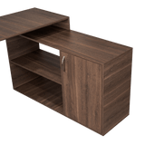 Escritorio en L Axis Milan 151.5x76.5cm con Organizador de Libros y Archivador - Escritorios | Bylmo