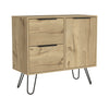 Cajonera Concept Duna Wengue 80.6x73.6cm Con Tres Cajones Y Patas