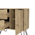 Cajonera Concept Duna Wengue 80.6x73.6cm Con Tres Cajones Y Patas