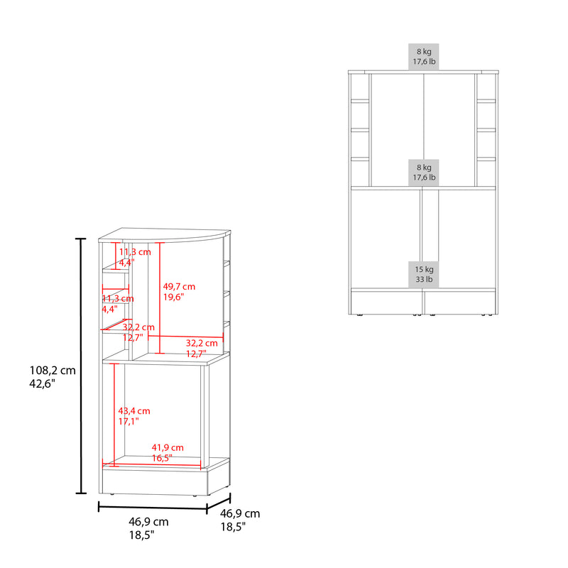 Bar Bajo Esquinero Jakes Wengue 46.9x108cm