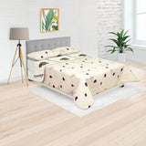 Cubrelecho Doble Faz Style Rosa Claro Para Cama Doble 140 X 190 Cm de Flores - Tendidos y Cubrelechos | Bylmo