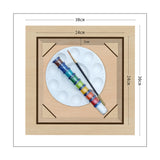 Kit Cuadro para Pintar Guacamaya en MDF 30x30cm con Acrílicos y Pincel - Cuadros | Bylmo