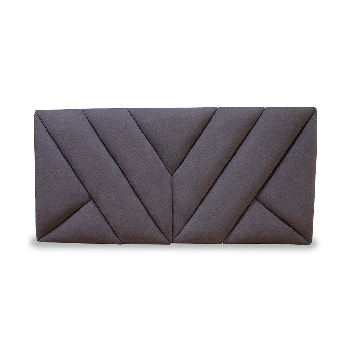 Cabecero Hug Gris Oscuro 200x60cm en la Pared Para Cama King - Cabeceros | Bylmo