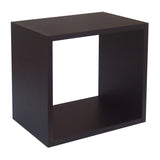 Repisa Cuadro Wengue 33x30cm Cuadrada - Repisas y Percheros | Bylmo