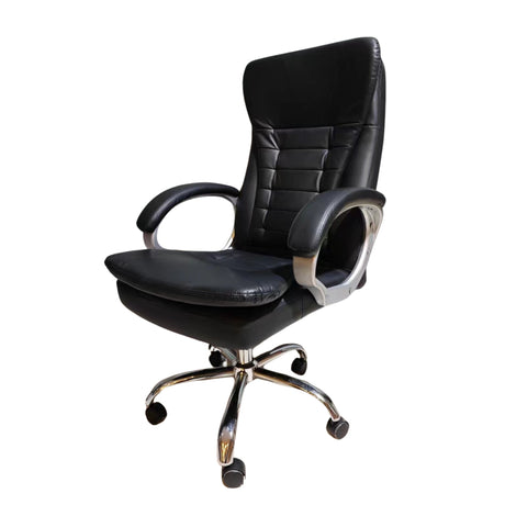 Silla Gerencial Berlin 2024 Negro 53x110cm Con Espaldar - Sillas de Oficina | Bylmo