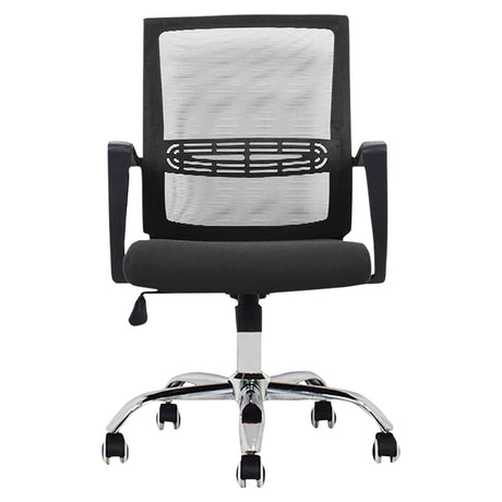 Silla de Oficina Austen 2024 Negro 48x106cm Con Espaldar y Soporte Lumbar - Sillas de Oficina | Bylmo