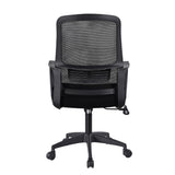 Silla de Oficina Foshan 2024 Negro 50x108cm Con Espaldar y Soporte Lumbar - Sillas de Oficina | Bylmo
