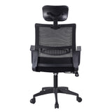 Silla de Oficina Saravena 2024 Negro 50x118cm Con Espaldar y Soporte Lumbar - Sillas de Oficina | Bylmo