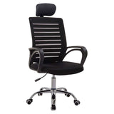 Silla de Oficina Collins 2024 Negro 48x115cm Con Espaldar - Sillas de Oficina | Bylmo