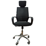 Silla de Oficina Collins 2024 Negro 48x115cm Con Espaldar - Sillas de Oficina | Bylmo