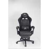 Silla Gamer Sakai 2024 Negra 55x135cm Con Espaldar Reclinable y Soporte Lumbar - Sillas de Oficina | Bylmo