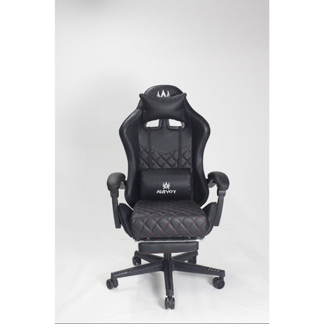 Silla Gamer Sakai 2024 Negra 55x135cm Con Espaldar Reclinable y Soporte Lumbar - Sillas de Oficina | Bylmo
