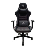 Silla Gamer Maverick 2024 Negra 66x137cm Con Espaldar Reclinable y Soporte Lumbar