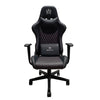 Silla Gamer Maverick 2024 Negra 66x137cm Con Espaldar Reclinable Y Soporte Lumbar