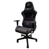 Silla Gamer Maverick 2024 Negra 66x137cm Con Espaldar Reclinable y Soporte Lumbar - SILLAS DE OFICINA | Bylmo