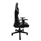 Silla Gamer Maverick 2024 Negra 66x137cm Con Espaldar Reclinable y Soporte Lumbar