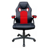 Silla Gamer Raptor 2024 Negro Rojo 64x119cm Con Espaldar Y Soporte Lumbar