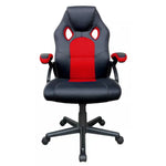 Silla Gamer Raptor 2024 Negro Rojo 64x119cm Con Espaldar Y Soporte Lumbar