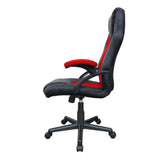 Silla Gamer Raptor 2024 Negro Rojo 64x119cm Con Espaldar y Soporte Lumbar - Sillas de Oficina | Bylmo