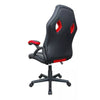 Silla Gamer Raptor 2024 Negro Rojo 64x119cm Con Espaldar Y Soporte Lumbar