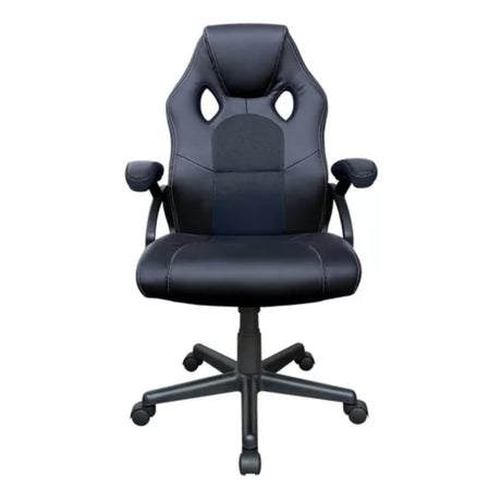 Silla Gamer Raptor 2024 Negro 64x119cm Con Espaldar y Soporte Lumbar - Sillas de Oficina | Bylmo