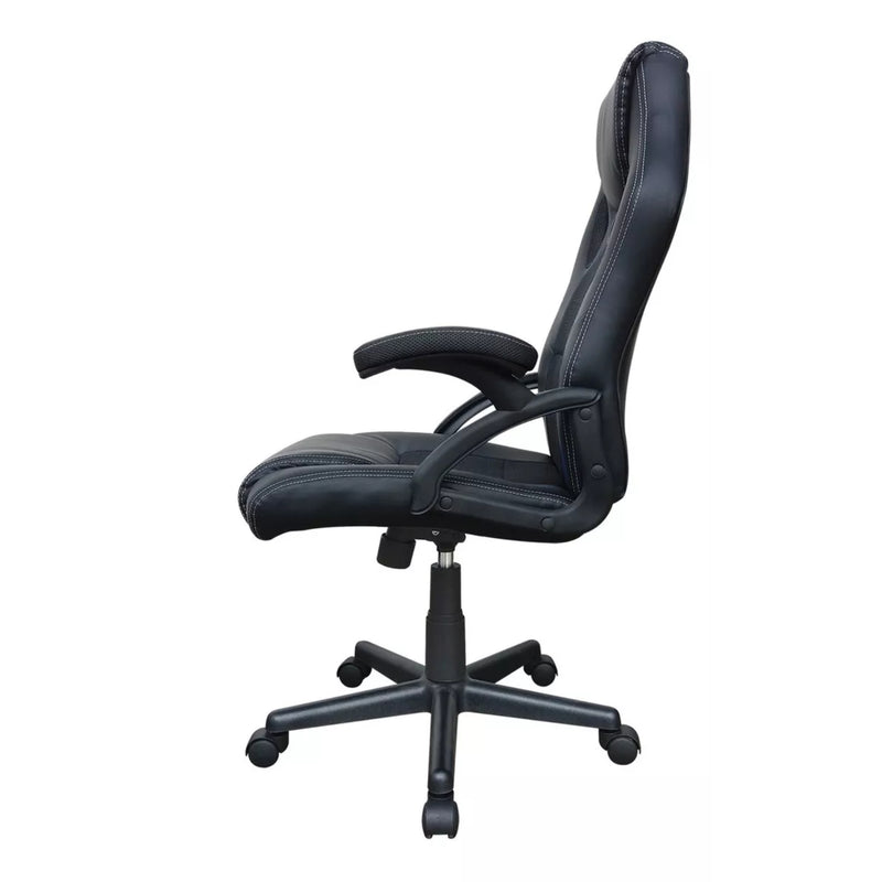 Silla Gamer Raptor 2024 Negro 64x119cm Con Espaldar Y Soporte Lumbar