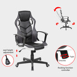 Silla Gamer Basic Negro Blanco 64x48cm Con Espaldar - Sillas de Oficina | Bylmo
