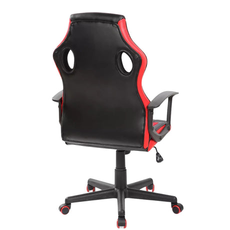 Silla Gamer Basic Negro Rojo 64x48cm Con Espaldar - Sillas de Oficina | Bylmo