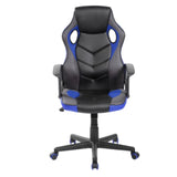 Silla Gamer Basic Negro Azul 64x48cm Con Espaldar - Sillas de Oficina | Bylmo