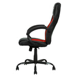 Silla Gamer Doom Negro Blanco 66x124cm Sin Espaldar