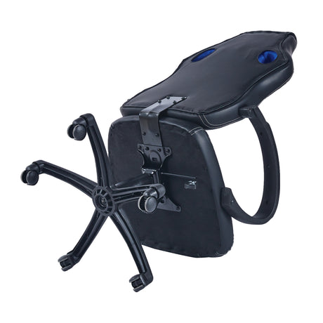 Silla Gamer Doom Negro Azul 66x124cm Sin Espaldar - Sillas de Oficina | Bylmo