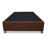 Base Cama Coleccion 1 Marron Sencillo 100 X 190 Cm Con Patas - Camas | Bylmo