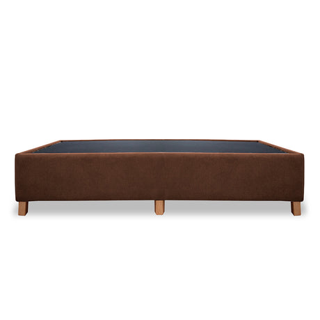 Base Cama Coleccion 1 Marron Sencillo 100 X 190 Cm Con Patas - Camas | Bylmo