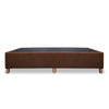 Base Cama Coleccion 1 Marron Sencillo 100 X 190 Cm Con Patas