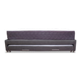 Combo Cama Tarima y Colchón Coleccion 1 Gris Oscuro y Cenizo Blanco Sencillo 100 X 190 Cm - Camas | Bylmo