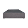 Cama Tarima Coleccion 1 Gris Claro Sencillo 100 X 190 Cm Con Patas