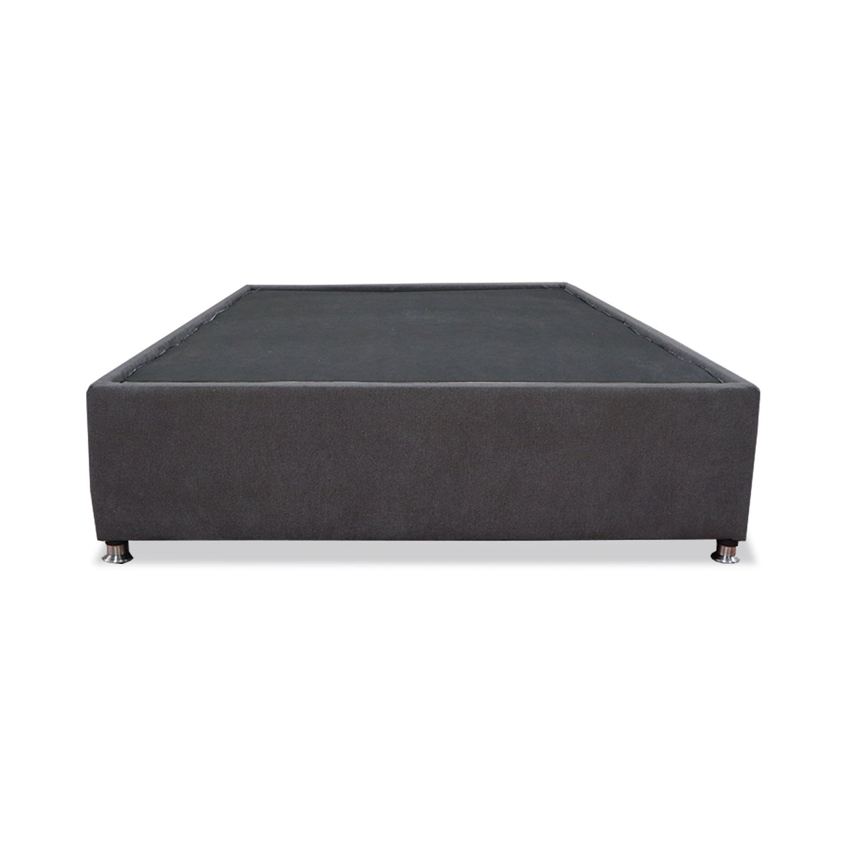 Cama Tarima Coleccion 1 Gris Oscuro Sencillo 100 X 190 Cm Con Patas - Camas | Bylmo