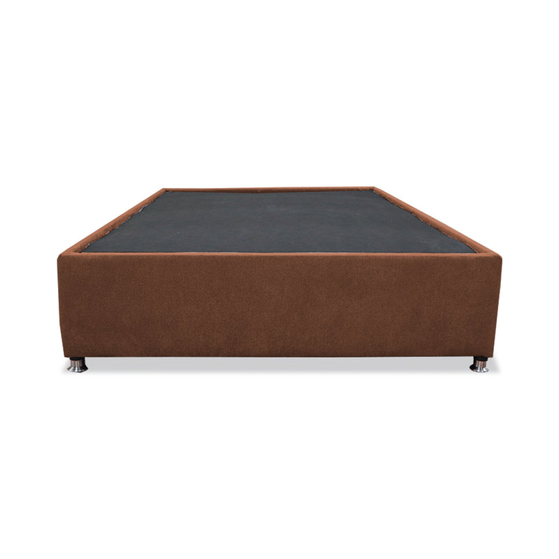 Cama Tarima Coleccion 1 Marron Sencillo 100 X 190 Cm Con Patas