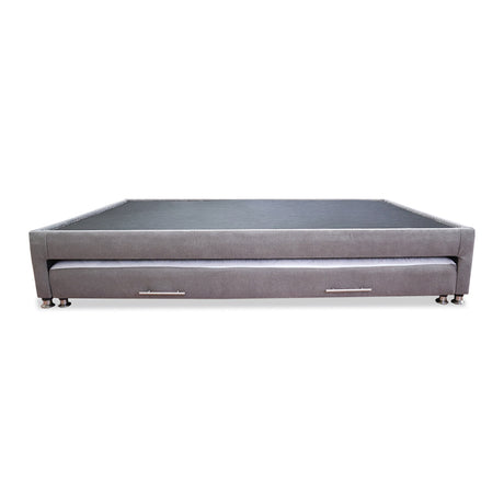 Cama Tarima Coleccion 1 Gris Claro Semidoble 120 X 190 Cm Con Patas - Camas | Bylmo
