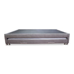 Cama Tarima Coleccion 1 Gris Claro Semidoble 120 X 190 Cm Con Patas