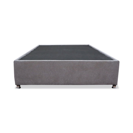 Cama Tarima Coleccion 1 Gris Claro Semidoble 120 X 190 Cm Con Patas - Camas | Bylmo